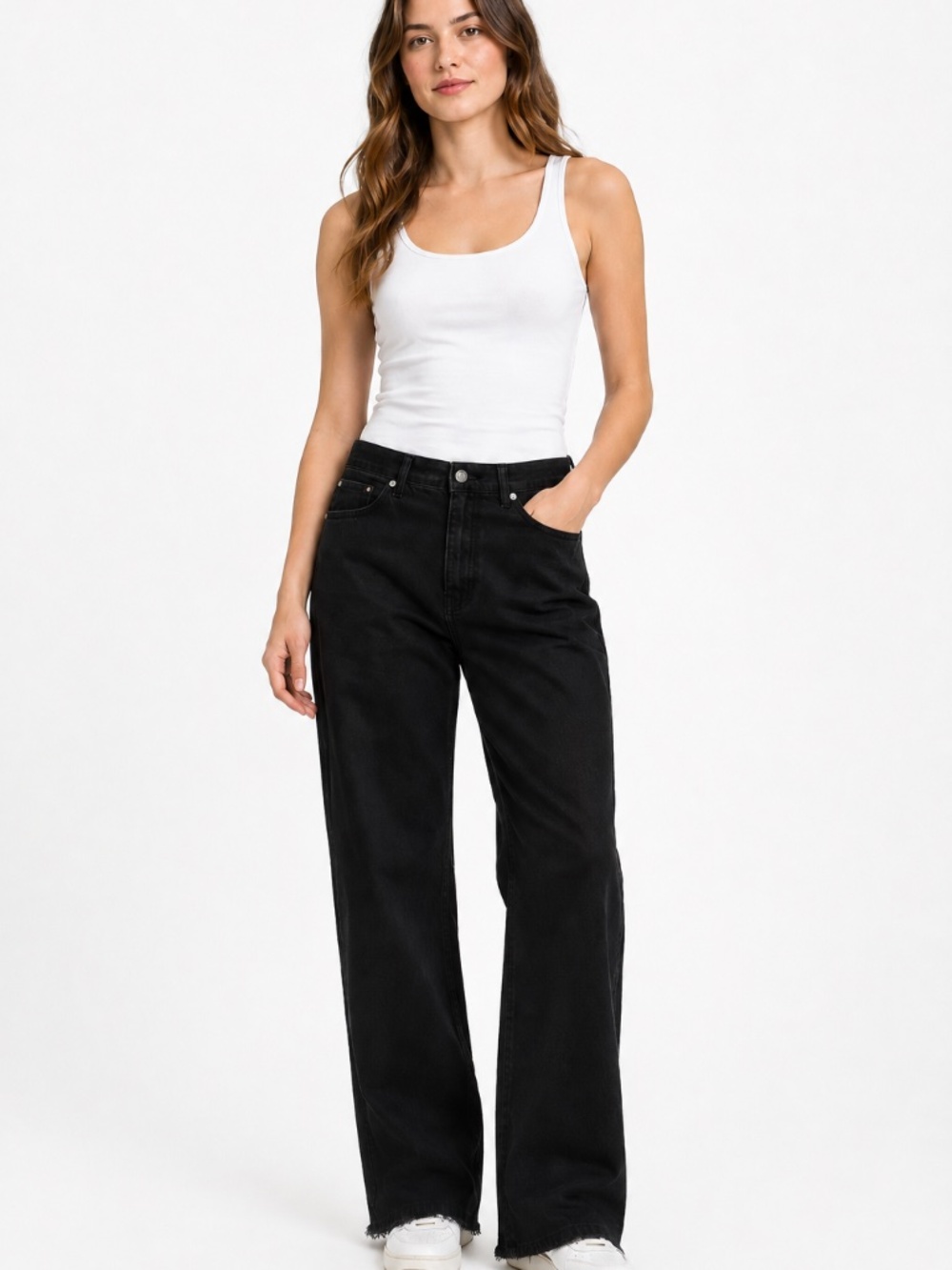 NWT Everlane black jeans 33L